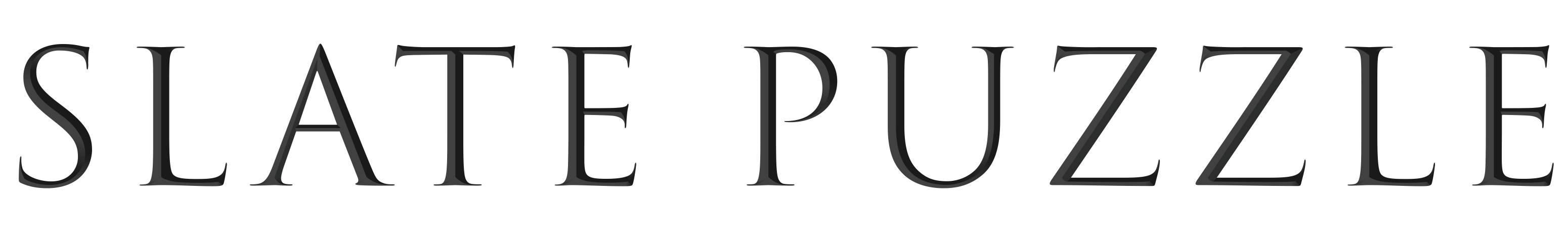 Slate Puzzle